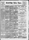 Cambridge Daily News Friday 19 January 1894 Page 1