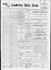 Cambridge Daily News Wednesday 06 January 1897 Page 1