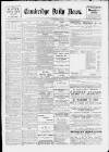 Cambridge Daily News Tuesday 09 March 1897 Page 1
