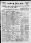 Cambridge Daily News Wednesday 13 October 1897 Page 1