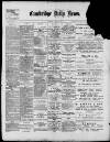 Cambridge Daily News Wednesday 15 December 1897 Page 1