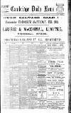 Cambridge Daily News Friday 27 February 1903 Page 1