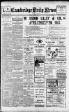 Cambridge Daily News Tuesday 11 January 1916 Page 1