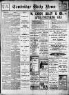 Cambridge Daily News Monday 17 January 1916 Page 1