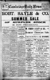 Cambridge Daily News Saturday 01 July 1916 Page 1