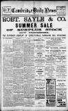 Cambridge Daily News Thursday 13 July 1916 Page 1