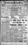 Cambridge Daily News Thursday 28 December 1916 Page 1