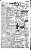 Cambridge Daily News Saturday 08 September 1917 Page 1