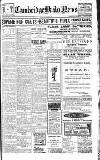 Cambridge Daily News Friday 02 November 1917 Page 1