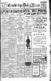 Cambridge Daily News Saturday 03 November 1917 Page 1