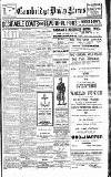Cambridge Daily News Tuesday 04 December 1917 Page 1