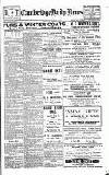 Cambridge Daily News Wednesday 04 December 1918 Page 1