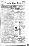 Cambridge Daily News Monday 17 November 1919 Page 1