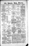 Leicester Daily Mercury Monday 06 November 1876 Page 1