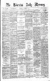 Leicester Daily Mercury Wednesday 22 October 1879 Page 1