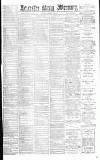 Leicester Daily Mercury Tuesday 29 October 1889 Page 1