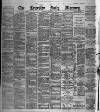 Leicester Daily Mercury Wednesday 16 November 1892 Page 1