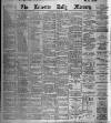 Leicester Daily Mercury Saturday 19 October 1895 Page 1