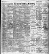 Leicester Daily Mercury Thursday 08 August 1901 Page 1