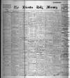 Leicester Daily Mercury Wednesday 17 November 1909 Page 1