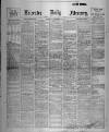 Leicester Daily Mercury Monday 22 September 1913 Page 1