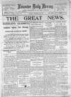 Leicester Daily Mercury Monday 11 November 1918 Page 1