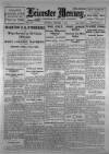 Leicester Daily Mercury Saturday 01 November 1919 Page 1