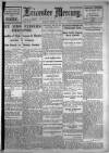 Leicester Daily Mercury Monday 14 March 1921 Page 1