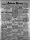 Leicester Daily Mercury Saturday 20 August 1921 Page 1