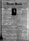 Leicester Daily Mercury Tuesday 23 August 1921 Page 1