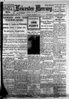 Leicester Daily Mercury Monday 03 October 1921 Page 1