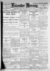 Leicester Daily Mercury Saturday 03 December 1921 Page 1