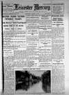 Leicester Daily Mercury Wednesday 09 August 1922 Page 1