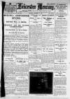 Leicester Daily Mercury Tuesday 03 October 1922 Page 1