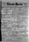 Leicester Daily Mercury Monday 08 October 1923 Page 1