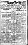 Leicester Daily Mercury Wednesday 03 March 1926 Page 1