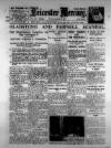 Leicester Daily Mercury Friday 28 January 1927 Page 1