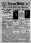 Leicester Daily Mercury Saturday 25 February 1928 Page 1