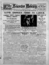 Leicester Daily Mercury Thursday 13 June 1929 Page 1