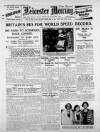 Leicester Daily Mercury Friday 06 September 1929 Page 1