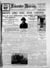 Leicester Daily Mercury Wednesday 09 October 1929 Page 1