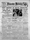 Leicester Daily Mercury Monday 20 January 1930 Page 1