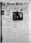 Leicester Daily Mercury Wednesday 22 January 1930 Page 1