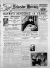 Leicester Daily Mercury Friday 24 January 1930 Page 1