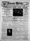 Leicester Daily Mercury Wednesday 17 September 1930 Page 1