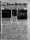 Leicester Daily Mercury Friday 21 November 1930 Page 1