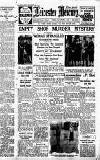 Leicester Daily Mercury Friday 02 October 1931 Page 1