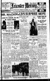 Leicester Daily Mercury Monday 05 October 1931 Page 1