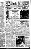 Leicester Daily Mercury Friday 09 October 1931 Page 1