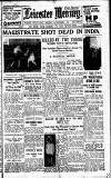Leicester Daily Mercury Monday 14 December 1931 Page 1
